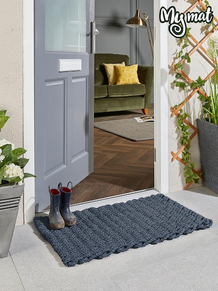 My Mat Navy Rope Outdoor Large Mat (179322) | £70