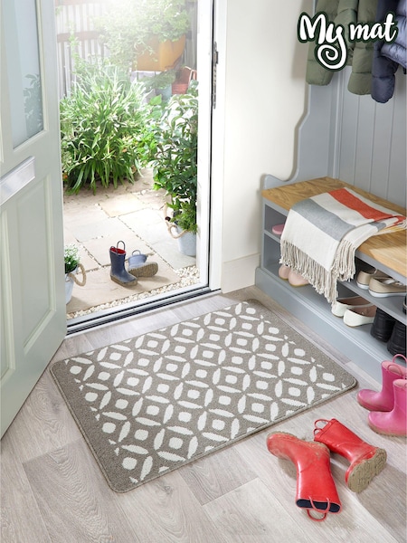 My Mat Silver Crescent Small Doormat (179491) | £16