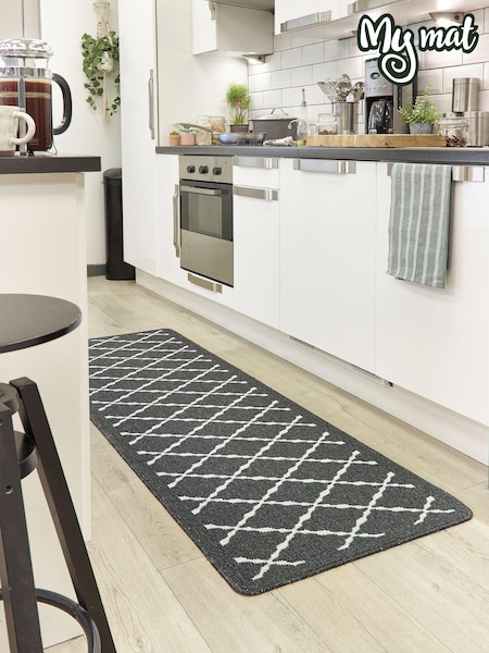 My Mat Charcoal Arbor Small Runner (179614) | £39