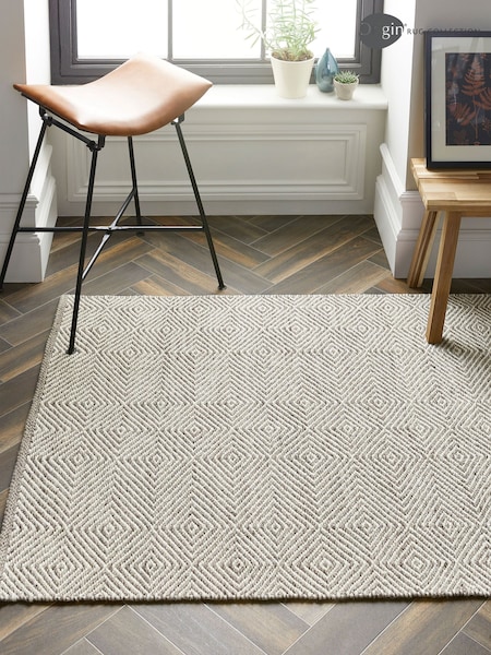 Origin Rug Collection. Natural Estelle Rug (179826) | £75 - £225