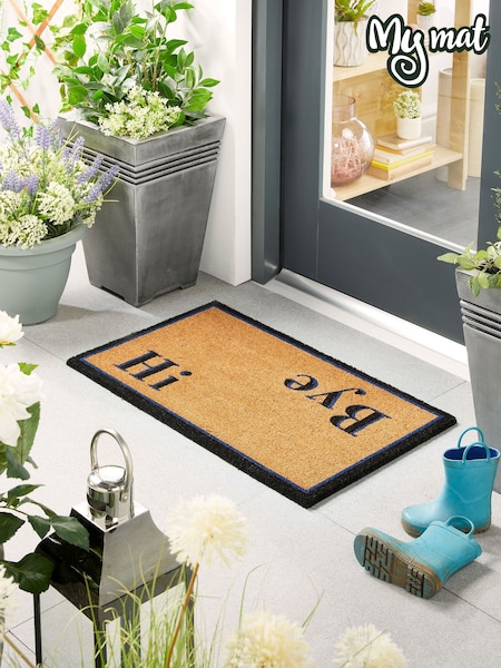 My Mat Hi Bye Printed Coir Doormat (179853) | £16