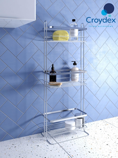 CROYDEX Free Standing Three Tier Storage Basket (179896) | £38