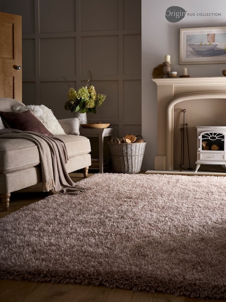 Origin Rug Collection. Latte Chicago Rug (179925) | £65 - £275