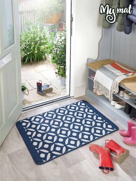 My Mat Navy Crescent Large Doormat (179932) | £27