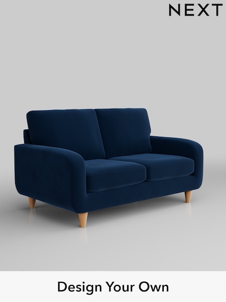 Plush Velvet Easy Clean/Navy Blue Camden (180180) | £899