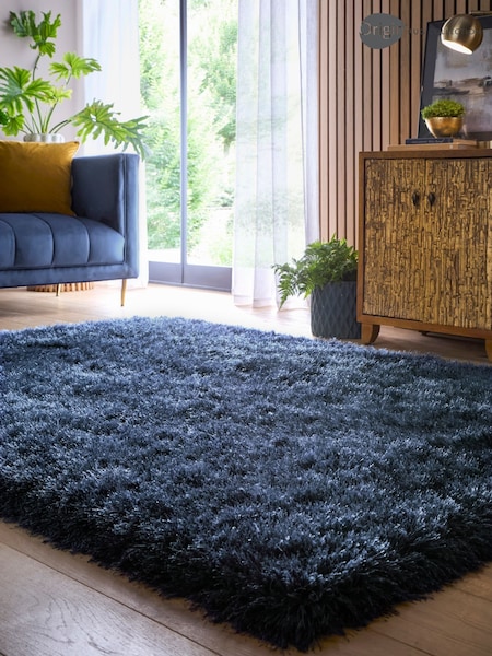 Origin Rug Collection. Navy Extravagance Rug (180778) | £65 - £190