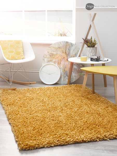 Origin Rug Collection. Ochre Portland Rug (181093) | £35 - £150