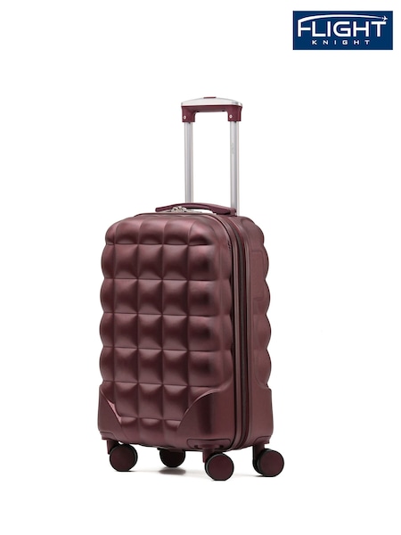 Flight Knight 55x35x20cm 8 Wheel ABS Hard Case Cabin Carry On Hand Luggage (181111) | £50