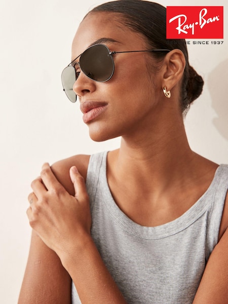Ray-Ban Large Aviator Sunglasses (182266) | £155