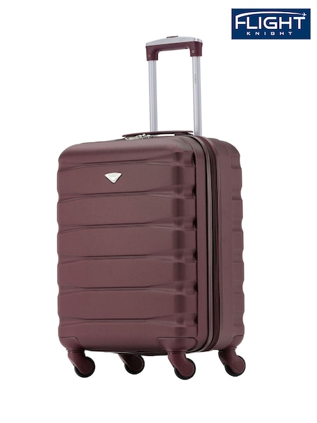 Flight Knight 55x40x23cm 4 Wheel ABS Hard Case Cabin Carry On Hand Luggage (183390) | £50