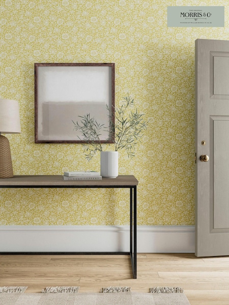 Morris & Co Gold Mallow 10.05M Wallpaper (184913) | £88