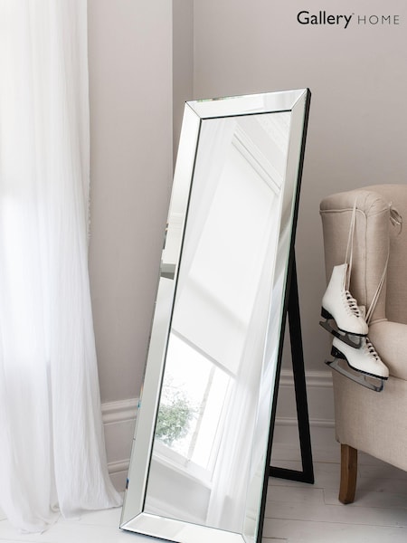 Gallery Home Silver Billingham Cheval Mirror (185498) | £145