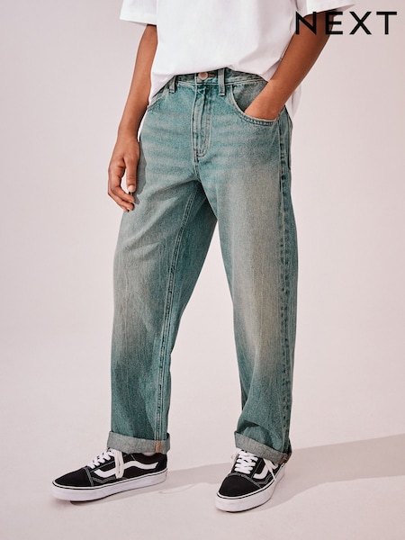Blue Tint Wide Fit Authentic 100% Cotton Jeans (3-16yrs) (186181) | £15 - £20