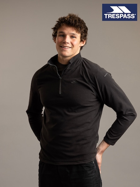 Trespass Quarter Zip Blackford Micro Fleece (186533) | £14
