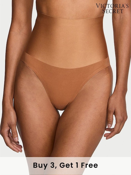 Victoria's Secret Caramel Nude Brief Smoothing Shimmer Shaping Knickers (187185) | £20