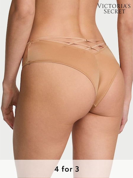 Victoria's Secret Champagne Nude Cheeky Knickers (187475) | £18