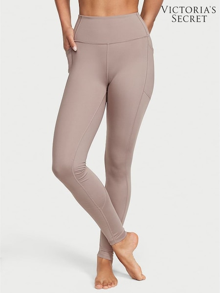 Victoria's Secret Candlelight Rose Nude 7/8 Length Essential Pocket Leggings (187490) | £35