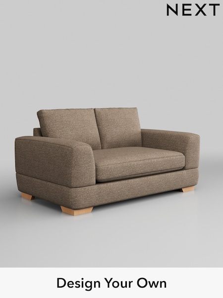 Chunky Boucle Easy Clean/Mid Natural Clayton (188658) | £1,125