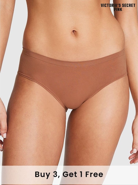 Victoria's Secret PINK Nude Caramel Hipster Knickers (189437) | £9