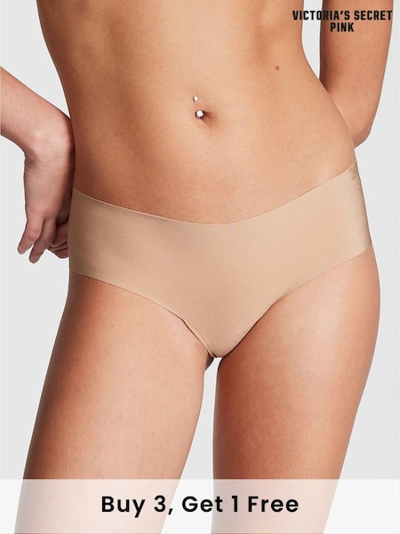 Victoria's Secret PINK Nude Praline Cheeky Knickers (189593) | £9