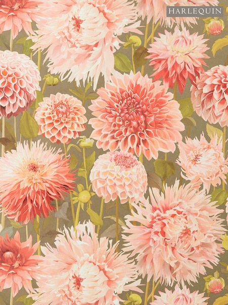 Harlequin Orange Dahlia 10.05M Wallpaper (190580) | £128