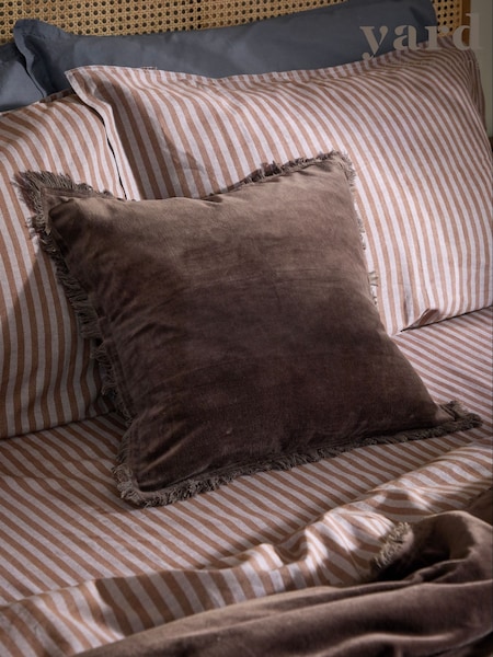 Yard Jaye Cotton Velvet Fibre Filled Cushion