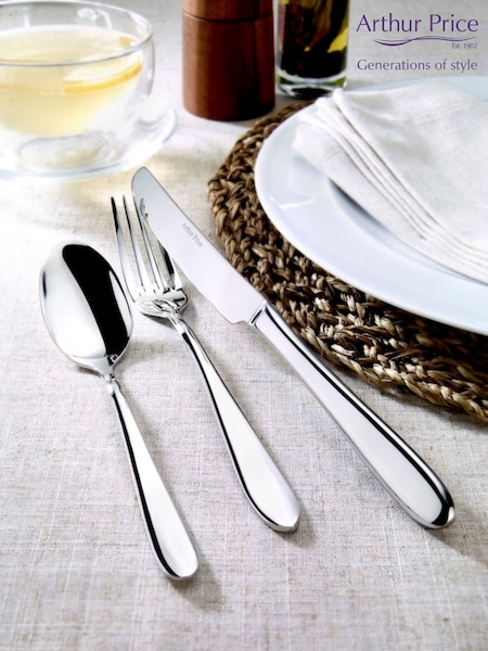 Arthur Price Willow 76 Piece 8 Person Cutlery Set