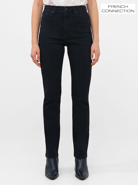 French Connection Black Stretch Cigarette Full Jeans (194235) | £65