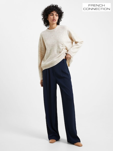 French Connection Blue Harrie Suiting Trousers (194585) | £69