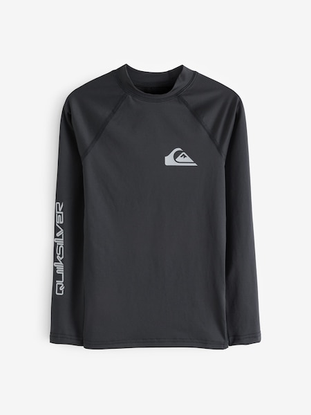 Quiksilver Black Long Sleeve Rash Vest (196200) | £27