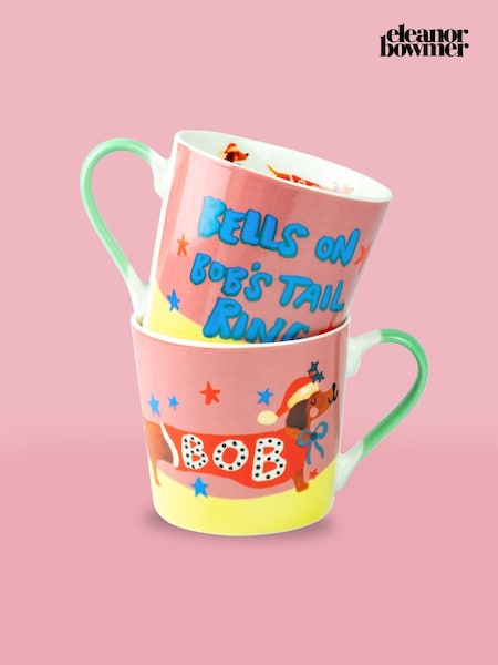 Eleanor Bowmer Bells on Bob Christmas Mug Set (197344) | £24