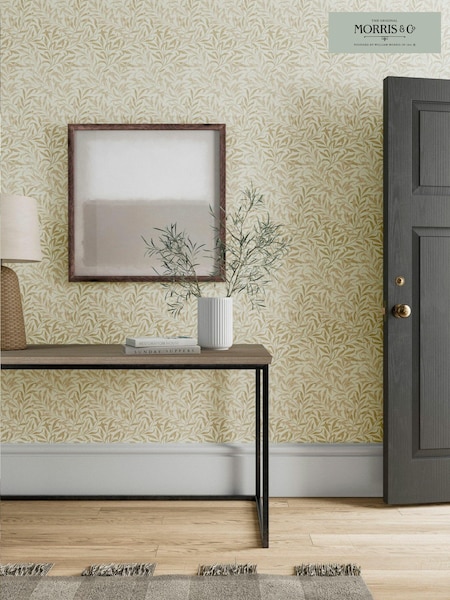 Morris & Co Natural Willow Boughs 10.05M Wallpaper (197496) | £108