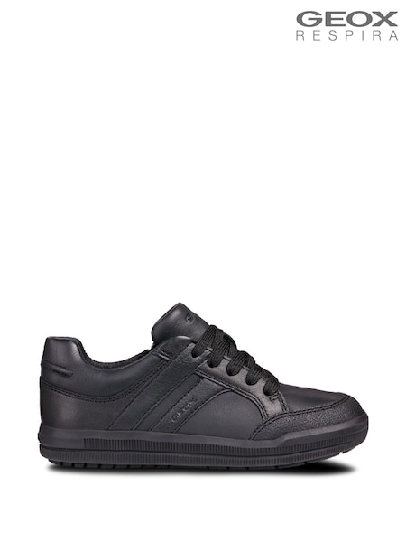 Geox J Arzach B. D Black Trainers (197862) | £69