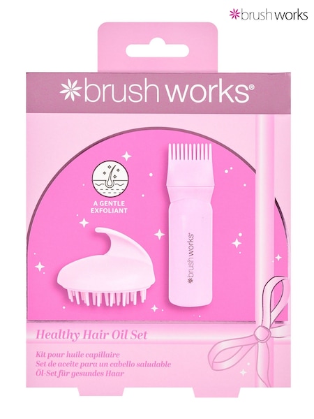 Multi - Brush Works Healthy Hair Oil Gift Set
