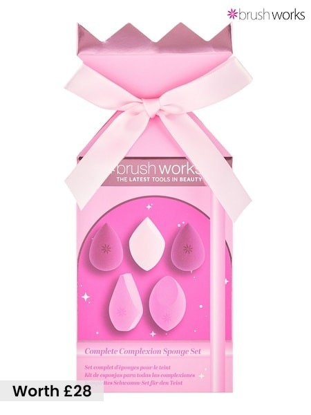Multi - Brush Works Complete Complexion Sponge Set Christmas Cracker