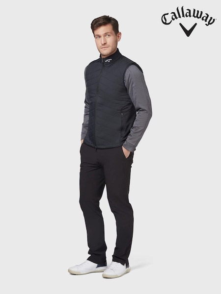 Callaway Apparel Black Golf Chev Tech Trousers (1U9821) | £44