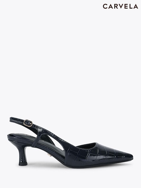 Blue - Carvela Alina Sling Heeled Shoes