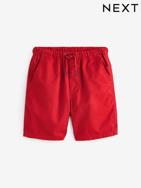 Red Single Pull-On Shorts (3-16yrs) (200605) | £6 - £11