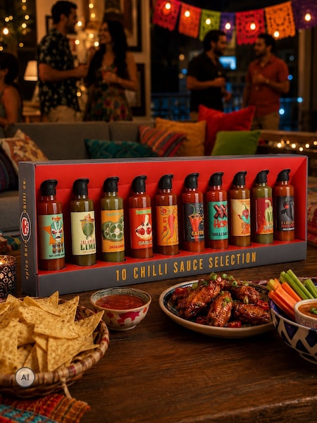 Kimm & Miller 10 Chilli Sauce Gift