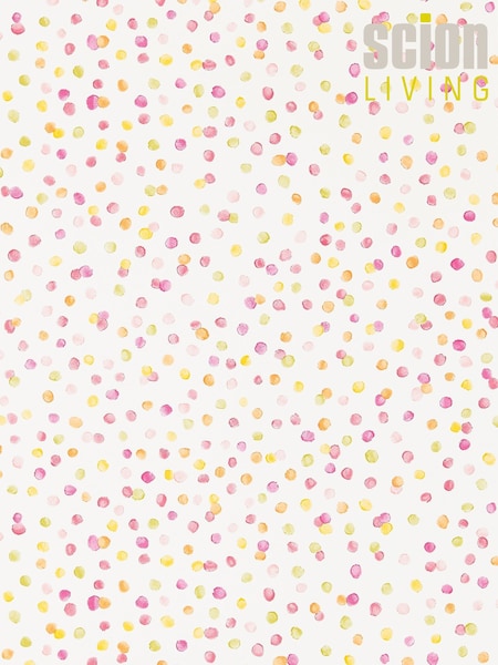 Scion Pink Lots of Dots 10.05M Wallpaper (201822) | £50