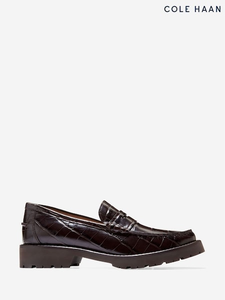 Brown - Cole Haan Women's Treena Lug Chunky Loafer