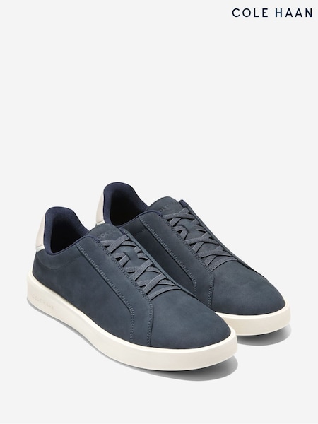 Blue - Regular Cole Haan Men's Grand Crosscourt Daily Lace To Toe Trainer