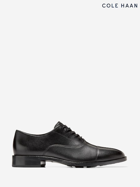 Black - Regular Cole Haan Hawthorne Cap Toe Shoes