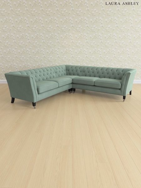 Ailsworth/Dark Duck Egg Chatsworth Button Back By Laura Ashley (202489) | £2,950