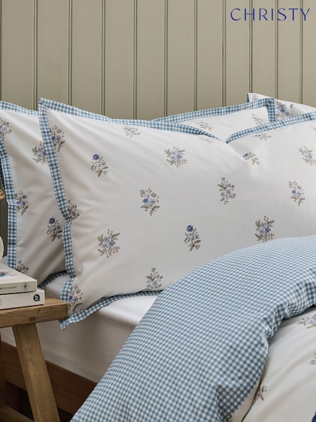 Christy Guernsey Cotton Duvet Cover & Pillowcase Set