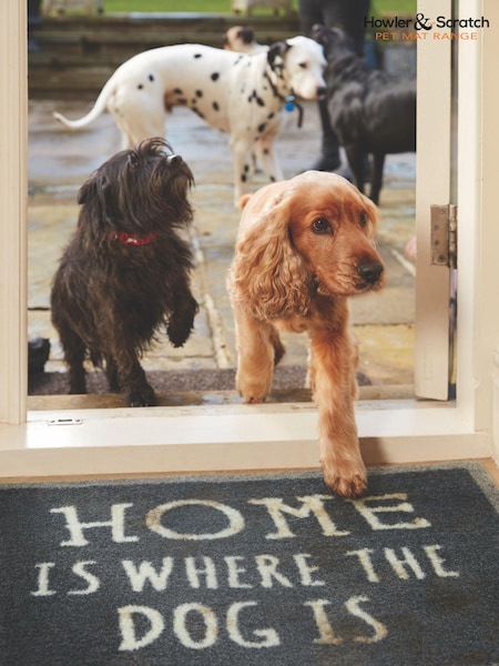 Howler & Scratch Multi Home Slogan Washable Non Slip Doormat (204044) | £20