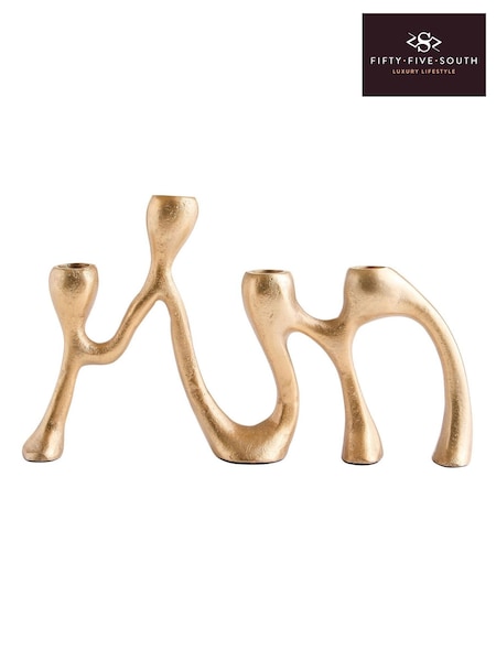Fifty Five South Prato Four Light Candle Holder