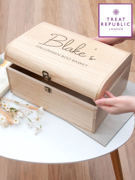 Natural - Treat Republic Boo Storage Basket Large