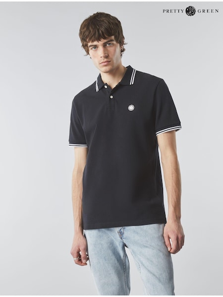 Pretty Green Barton Tip Polo Shirt (208462) | £65