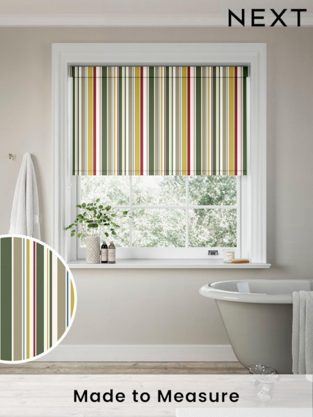 White Chindi Made to Measure Roller Blind (209140) | £57